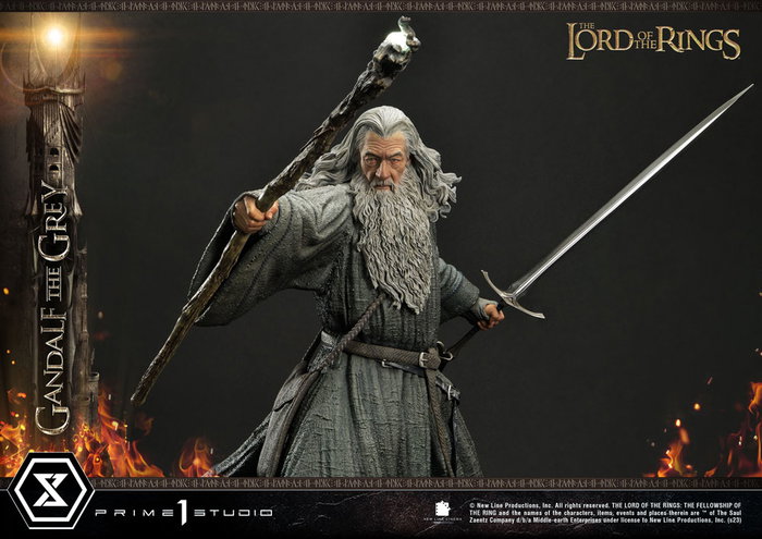 El Señor de los Anillos Estatua 1/4 Gandalf El Gris 61 cm