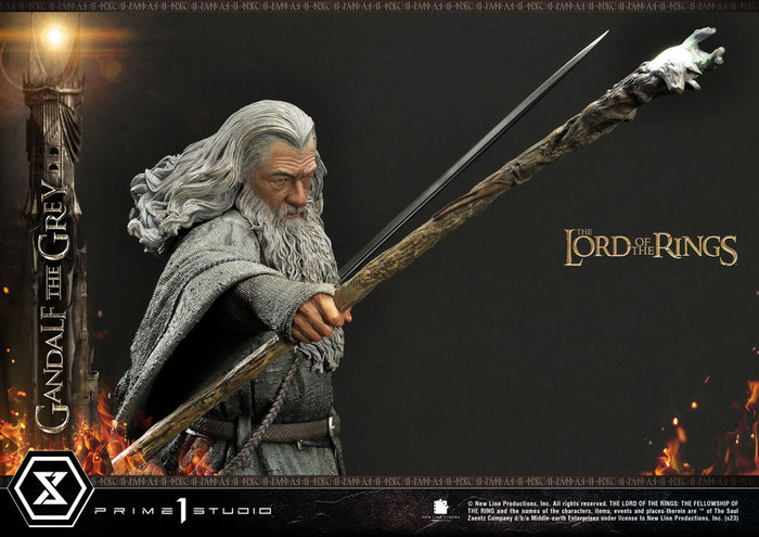 El Señor de los Anillos Estatua 1/4 Gandalf El Gris 61 cm