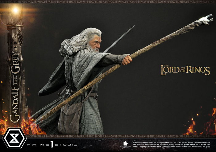 El Señor de los Anillos Estatua 1/4 Gandalf El Gris 61 cm
