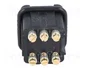 HARTING Plantilla de contacto hembra HDC Staf® 6 Pos.
