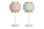 DKD Home Decor Lámpara de Sobremesa Rosamary Metal E27 Surtido de 2