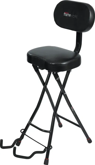 FRAMEWORKS Taburete Con Soporte Para Guitarra