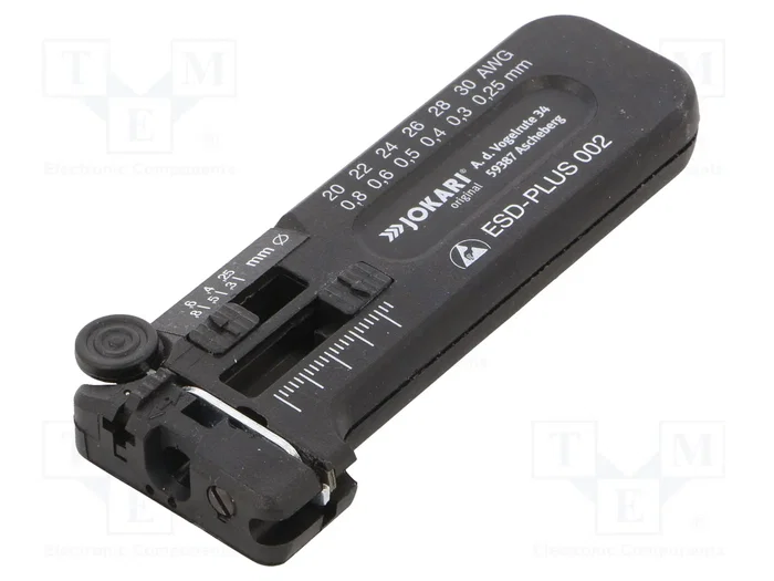 JOKARI Pelacables ESD-PLUS para cables redondos de 0,25-0,8mm JOKARI Pelacables ESD-PLUS para cables redondos de 0,25-0,8mm