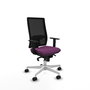 PIQUERAS Y CRESPO Silla de oficina Horna con mecanismo Sincro, Morado y Negro
