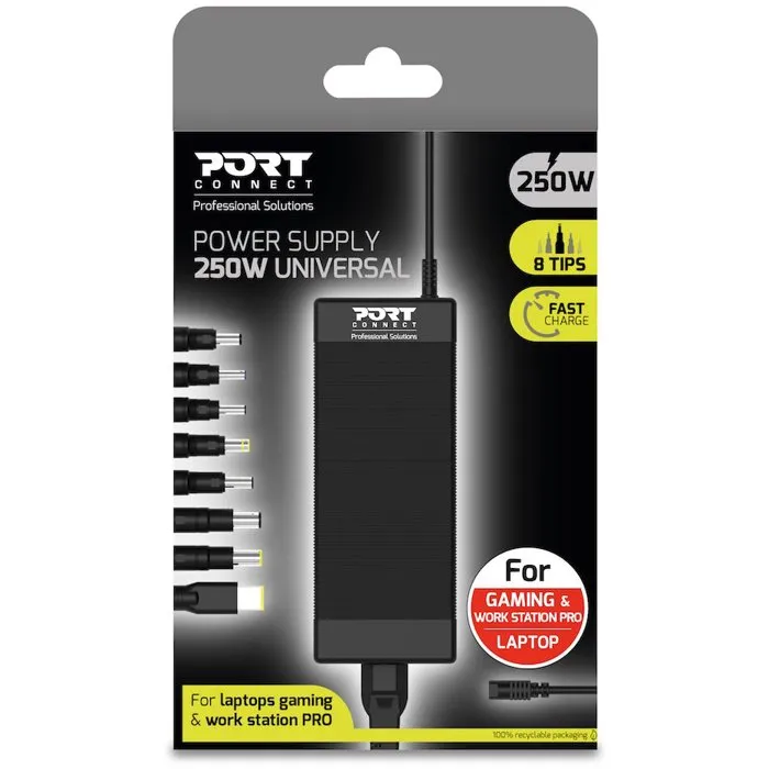 Port Designs Fuente de Alimentación para PC Universal Gaming 250 W - POR1730855053150