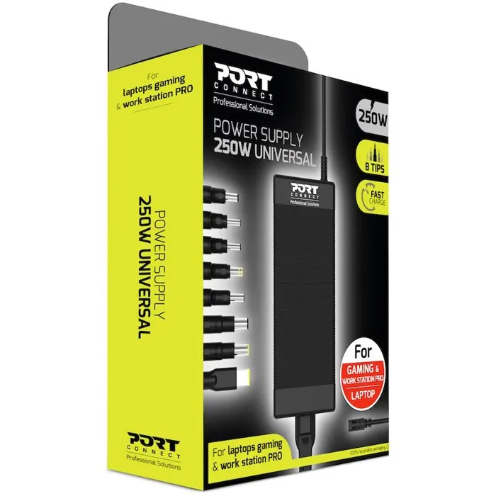 Port Designs Fuente de Alimentación para PC Universal Gaming 250 W - POR1730855053150