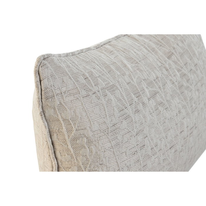DKD Home Decor Cojín de Poliéster Jaquard Beige 30x50x50 cm