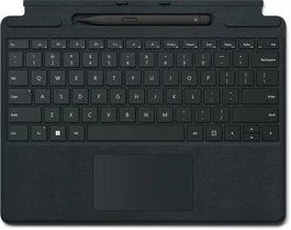 Microsoft Surface Pro Signature Keyboard con Slim Pen 2, Negro, Español