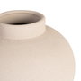 Jarrón Crema Cerámica Decoración 26 X 26 X 26 cm