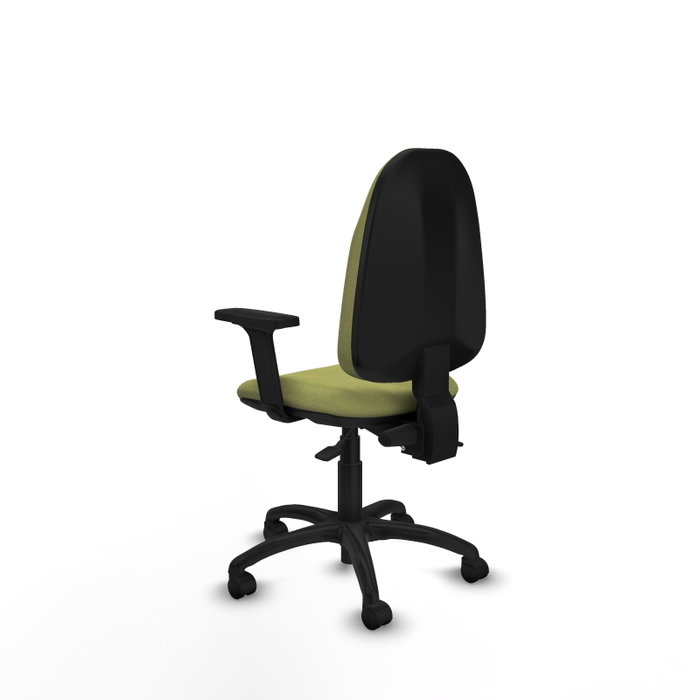 PIQUERAS Y CRESPO Silla de oficina Algarra Verde oliva con mecanismo Asincro PIQUERAS Y CRESPO Silla de oficina Algarra Verde oliva con mecanismo Asincro