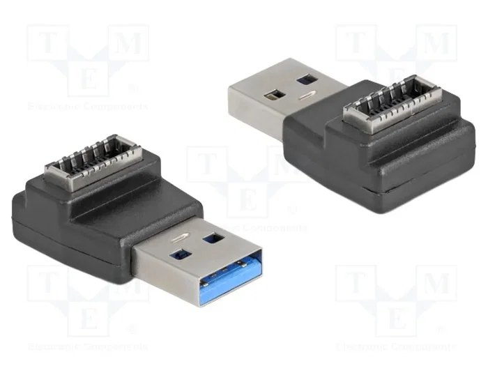 DeLOCK 67236 Adaptador USB Type-A a USB Type-E Angular 10 Gbps DeLOCK 67236 Adaptador USB Type-A a USB Type-E Angular 10 Gbps