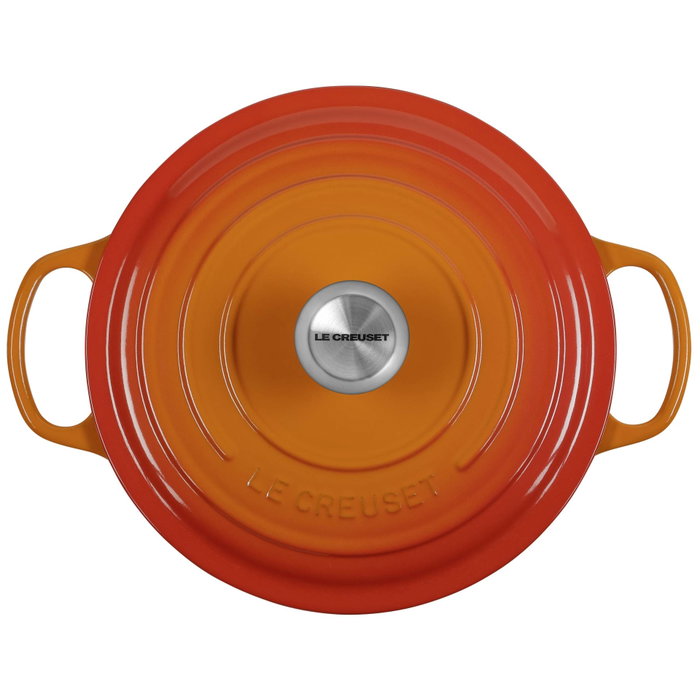 Le Creuset Signature Cacerola redonda 26 cm naranja