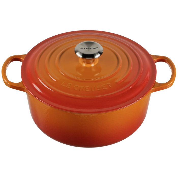 Le Creuset Signature Cacerola redonda 26 cm naranja