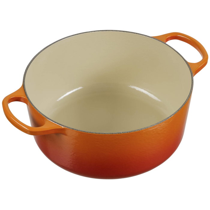Le Creuset Signature Cacerola redonda 26 cm naranja