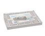 KioKids Caja de Almacenaje Plegable Apilable Gris 30x20x12 cm