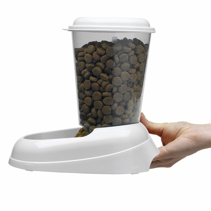 Ferplast Zenith Dispensador de Alimentos de 3L Blanco