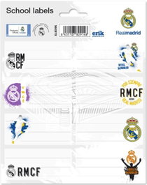 ERIK Etiquetas adhesivas Real Madrid