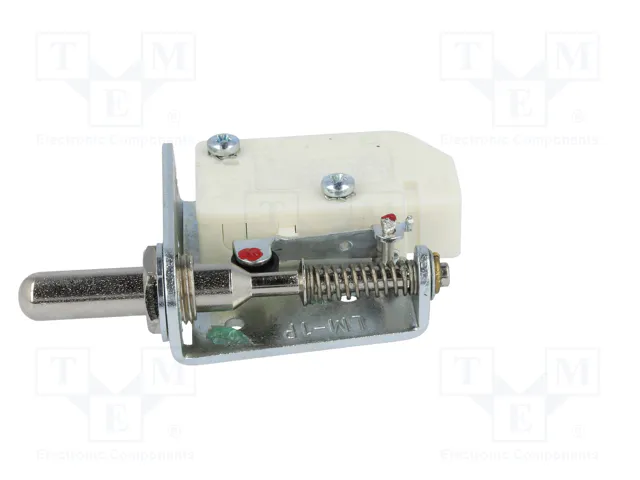 PROMET Interruptor de fin de carrera SPDT con espiga, 16A
