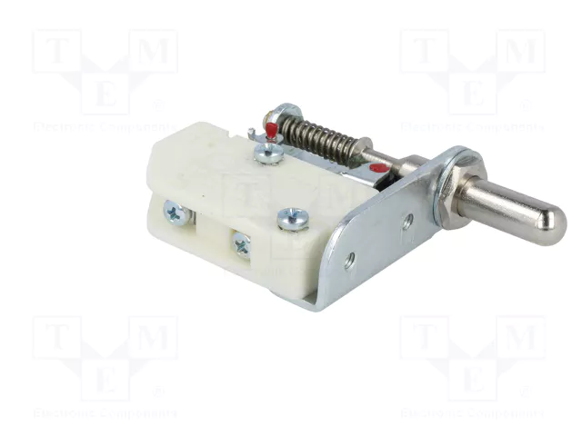 PROMET Interruptor de fin de carrera SPDT con espiga, 16A