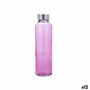 Quid Botella de Transporte Sarao Vidrio Rosa 0,60 L (12 Unidades)
