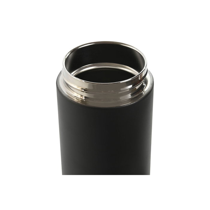 DKD Home Decor Termo Inox Bambú 400ml Negro DKD Home Decor Termo Inox Bambú 400ml Negro