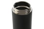DKD Home Decor Termo Inox Bambú Negro Natural 7 x 21.5 x 7 cm Capacidad 400ml Apto Lavavajillas