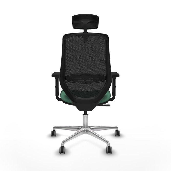 PIQUERAS Y CRESPO Silla de oficina Mardos Verde esmeralda y Negro