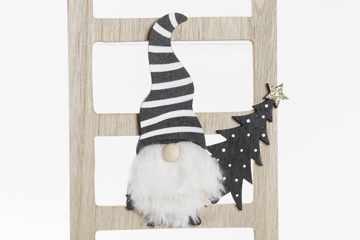 DKD Home Decor Decoración MDF Escalera Surtido de 2 unidades