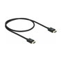 DeLOCK Cable HDMI Coaxial High Speed 8K 60 Hz 48 Gbps 0,5 m Negro