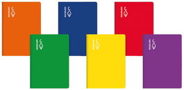 ESCOLOFI Libreta Escolar 50 Hojas Cuadriculada 8x8 con Margen Verde (Set de 10)