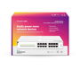 Hewlett Packard Enterprise Aruba Instant On 1430 Switch 16 Puertos Gigabit PoE 124W 1430-16G-POE - Conmutador No Gestionado Capa 2 para Negocios