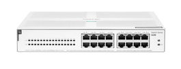 Hewlett Packard Enterprise Aruba Instant On 1430 Switch 16 Puertos Gigabit PoE 124W 1430-16G-POE - Conmutador No Gestionado Capa 2 para Negocios
