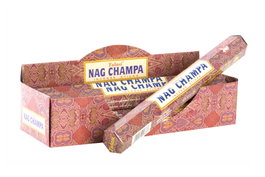 DKD Home Decor Incienso Varilla Arabe Nag Champa Masala Set de 15 Piezas Aroma Bambú Madera 4 x 4 x 25 cm
