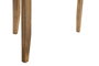 DKD Home Decor Mesa Centro Indio Dorado Natural Mango Laton 75 x 75 x 44 cm