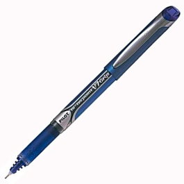 Pilot - Bolígrafos Roller Hi-Tecpoint V7 Grip con tinta líquida Azul (Paquete de 12 unidades) para escritura cómoda y precisa (Set de 12)