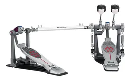 Pearl Pedal Doble Bombo Eliminator Redline - Levas Intercambiables para Flexibilidad y Control Máximo