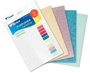 SADIPAL Cartulina Purpurina A4 330g Surtido Colores Pastel (5 Unidades)