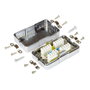 GoodConnections Alcasa GC-N0151 Caja de conexiones de red Cat. 6, Plata
