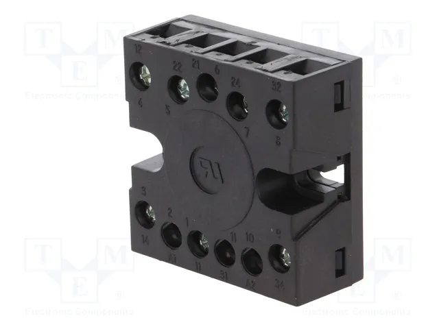 LOVATO ELECTRIC Zócalo para raíl DIN de 11 pines