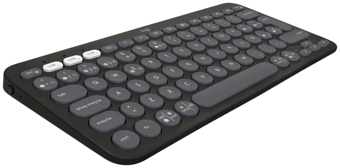 Logitech Pebble 2 Combo Teclado Español + Ratón Inalámbrico RF y Bluetooth QWERTY Grafito