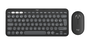 Logitech Pebble 2 Combo Teclado Español + Ratón Inalámbrico RF y Bluetooth QWERTY Grafito