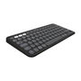 Logitech Pebble 2 Combo Teclado y Ratón Inalámbrico Silent Touch Bluetooth/USB Negro Reciclado