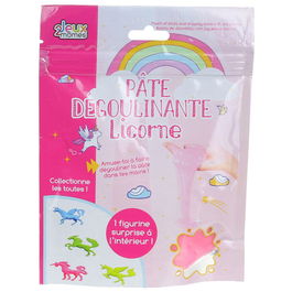 Jeux 2 momes Slime Con Figura Unicornio Colección Licorne