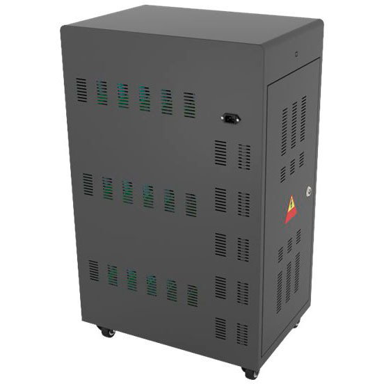 GoodConnections ANTARES T30 Carro de carga para tabletas con desinfección UVC, Negro