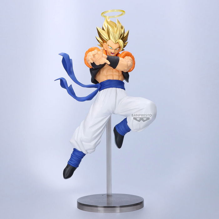 Banpresto Figura Super Gogeta 10th Anniversary Dragon Ball Z Dokkan Battle 19cm +15 Años