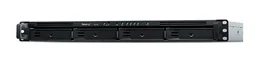 Synology RX418 Unidad de disco múltiple 0 TB Bastidor (1U) Negro, Gris
