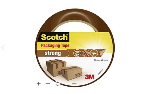 Scotch Rollo Cinta de Embalaje Uso General Marrón 48mm x 66m 7100303339 Scotch Rollo Cinta de Embalaje Uso General Marrón 48mm x 66m 7100303339