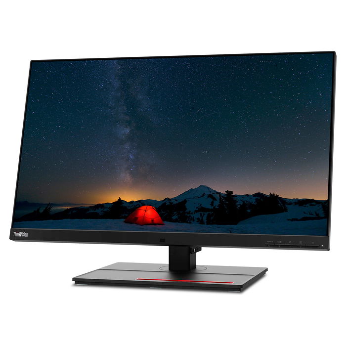 Lenovo ThinkVision P27u-20 Monitor 27" 4K UHD IPS HDR400 USB-C Hub 2x HDMI, 2x DisplayPort, Thunderbolt 3, 99.1% Adobe RGB, Altavoces