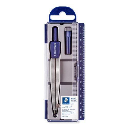 Compas Staedtler 550 50 Con Tubo Minas Compas Staedtler 550 50 Con Tubo Minas