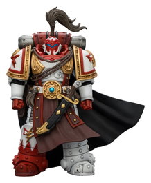 Joy Toy Warhammer The Horus Heresy White Scars Hibou Khan, Seeker of Atonement 12 cm